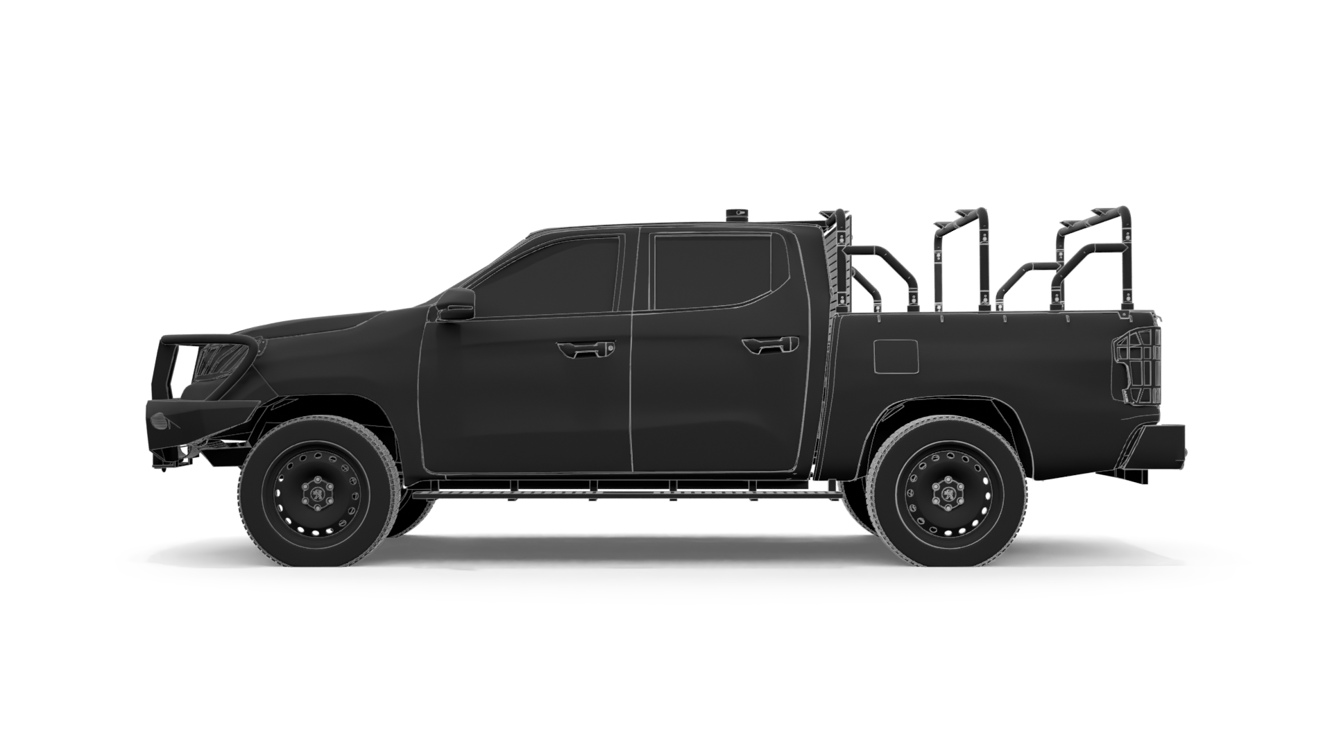 Troop Carrier light pickup vehicle profile